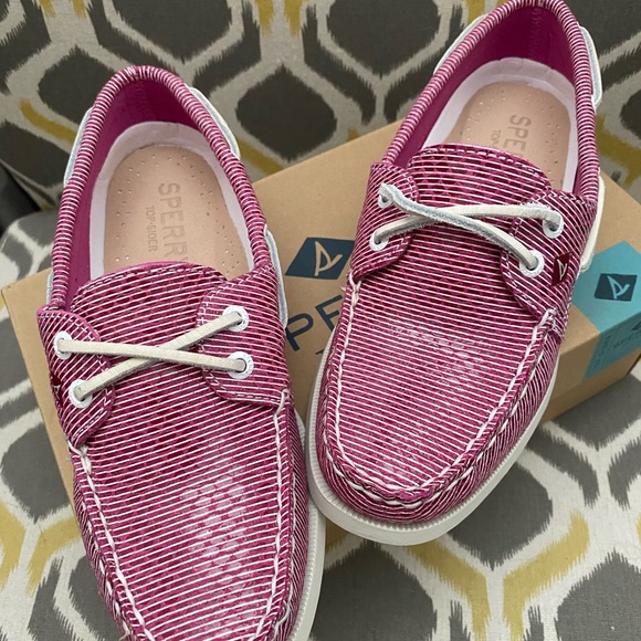 Sperry Top-Sider Pink Boat Shoes - Picture 5 of 5